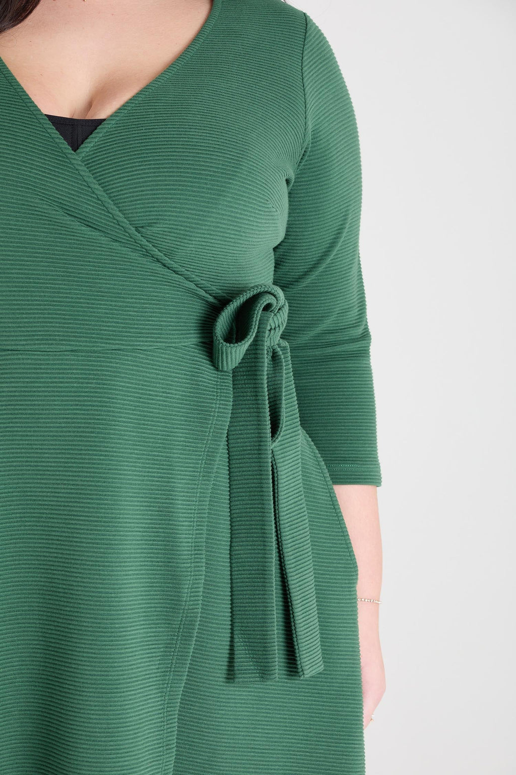 Ottoman Wrap Around Dress - Petit Pois